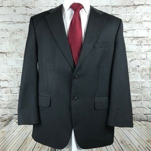 Lauren Ralph Lauren Charcoal Gray Sport Coat 43R